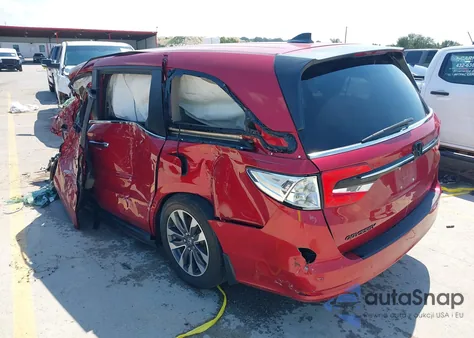 2023 Honda Odyssey Ex-L из США, поврежденный, VIN 5FNRL6H66PB026267